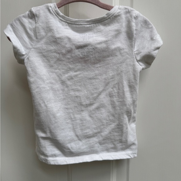 Jumping Beans 12M Girls White Short Sleeve T-Shirt Rainbow is my Favorite Color - Picture 5 of 5